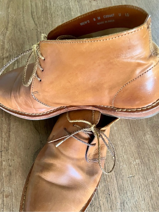 Cole Haan Men\'s Cognac Leather Chukka Boots main image 8